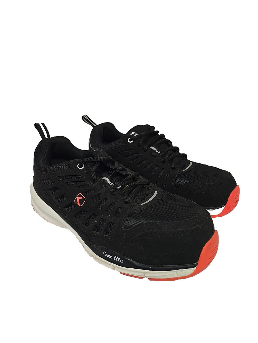 DAKOTA Women's Quad Lite Alum Toe Comp Plate Work Shoes 3602 Black Size 8M